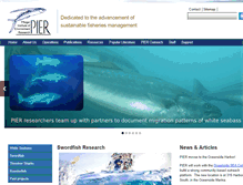 Tablet Screenshot of pier.org