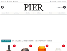 Tablet Screenshot of pier.is